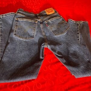 Levi's 501 Premium Classic Denim Jeans. EUC only worn once.